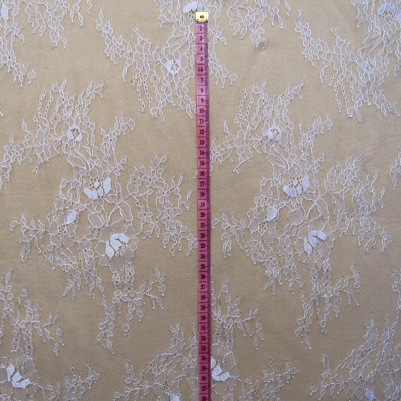 Lace Fabric Rose Nylon Warp Knit for Women's Wear Wholesale Supplier 4