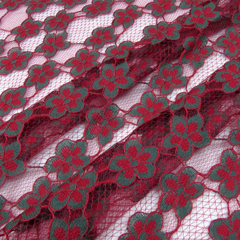 Lace Fabric Women's Nylon Warp Knit for Women's Wear Wholesale Supplie 8