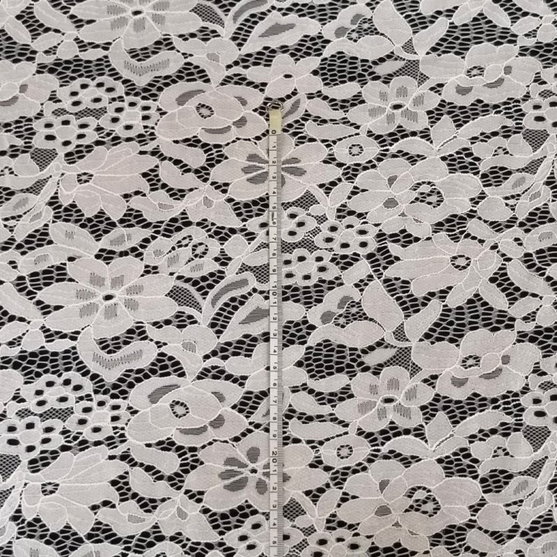 Lace Fabric Floral Nylon Warp Knit for Women's Wear Wholesale Supplier 8