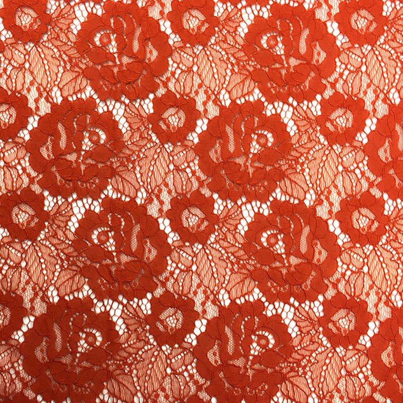 Lace Fabric Dress Cutwork Nylon for Women's Wear Wholesale Supplier 14