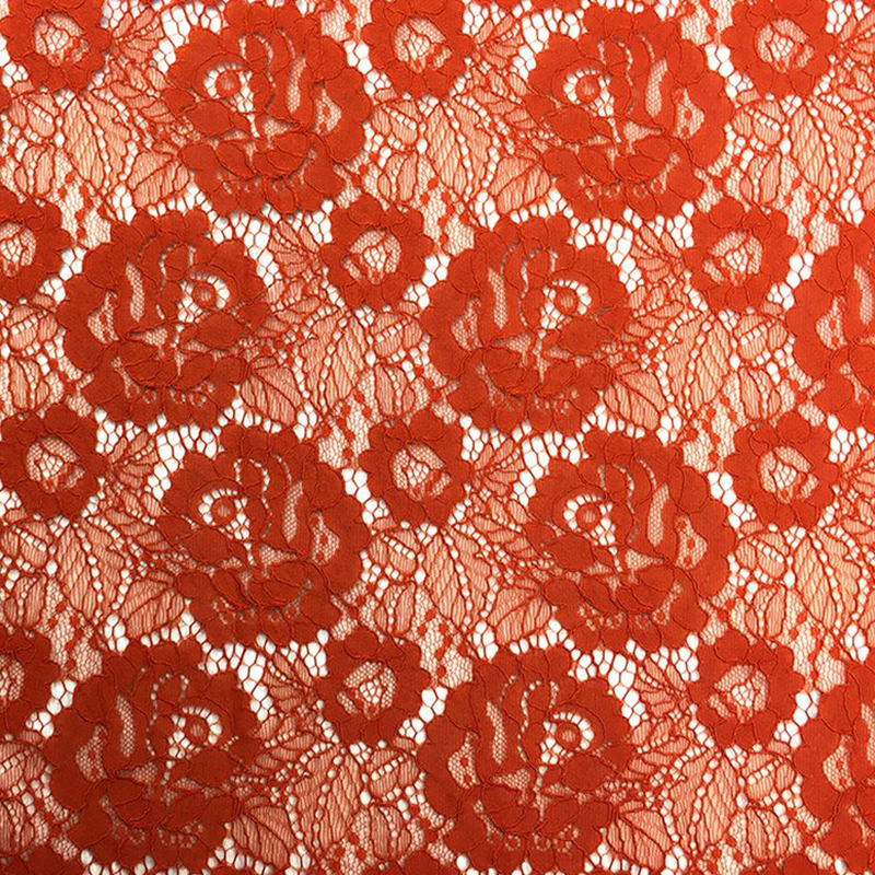 Lace Fabric Dress Cutwork Nylon for Women's Wear Wholesale Supplier 18