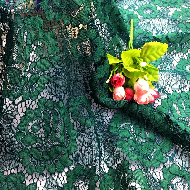 Lace Fabric Dress Cutwork Nylon for Women's Wear Wholesale Supplier
