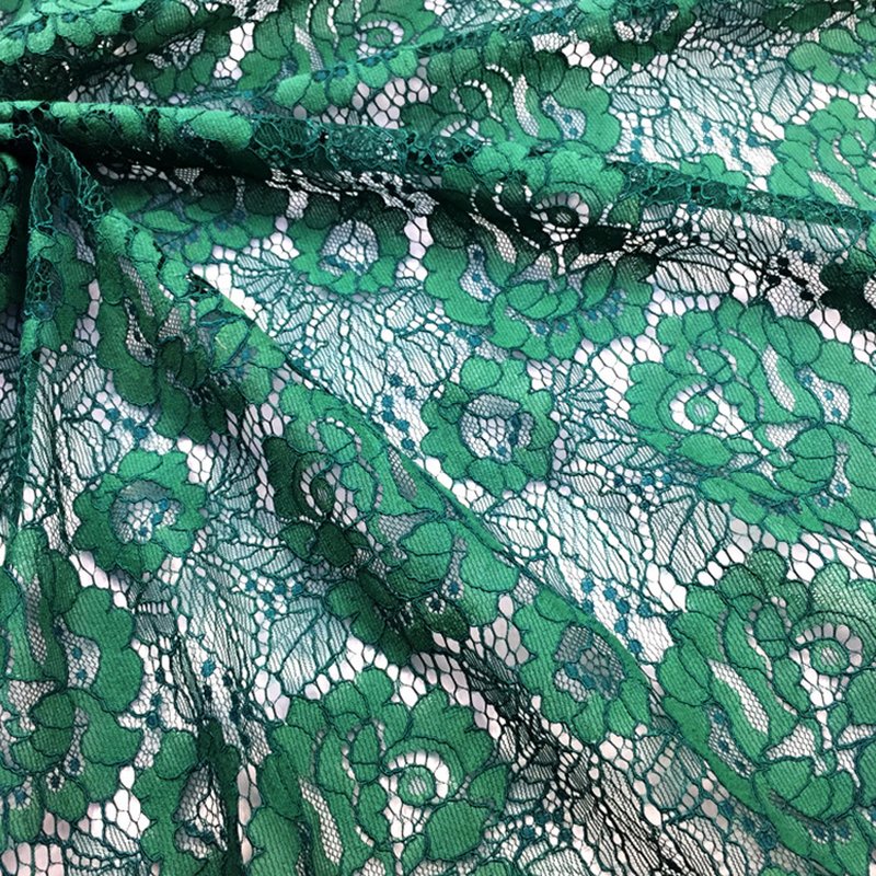 Lace Fabric Dress Cutwork Nylon for Women's Wear Wholesale Supplier 3