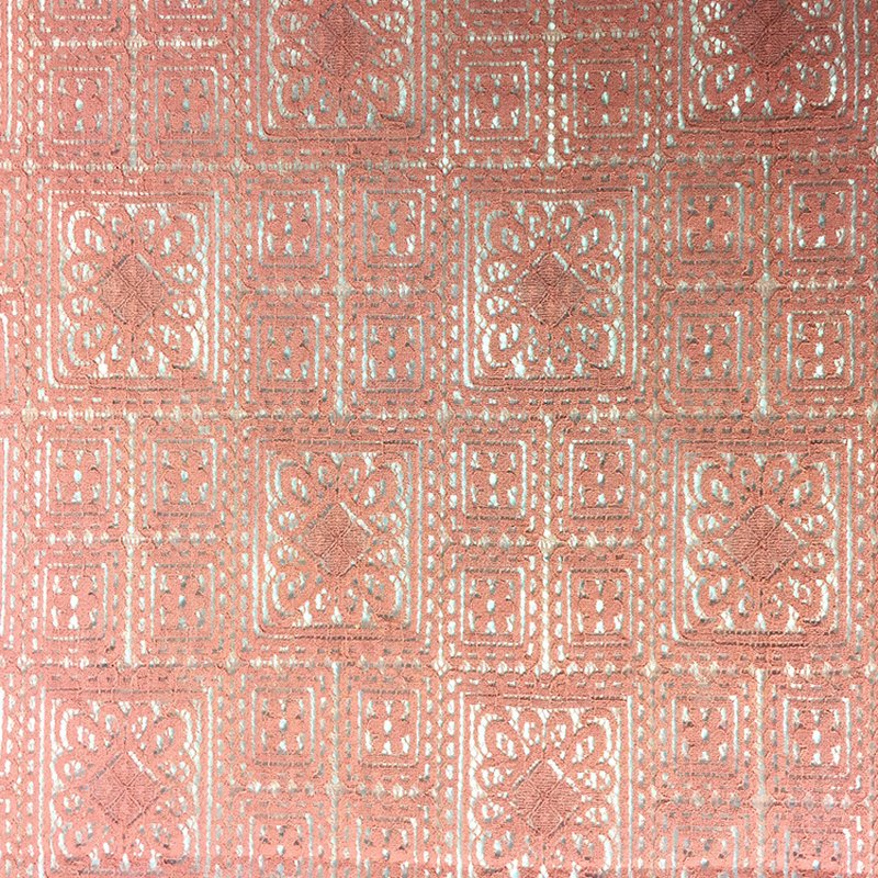 Lace Fabric Vintage Nylon Warp Knit for Women's Wear Wholesale Supplie
