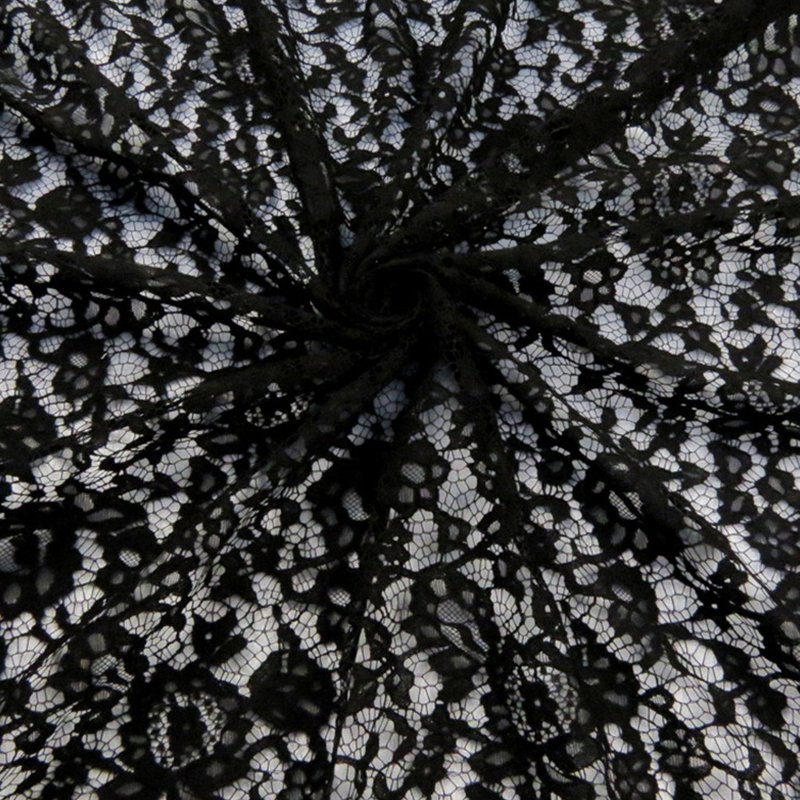 Tablecloth Nylon Warp Knit Lace Fabric Wholesale Supplier