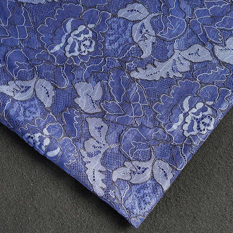 Lace Fabric Scallop Edge Wave for Women's Wear Wholesale Supplier
