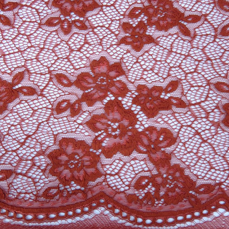 Lace Fabric Dress Small Floral Polyester for Women's Wear Wholesale Su 11