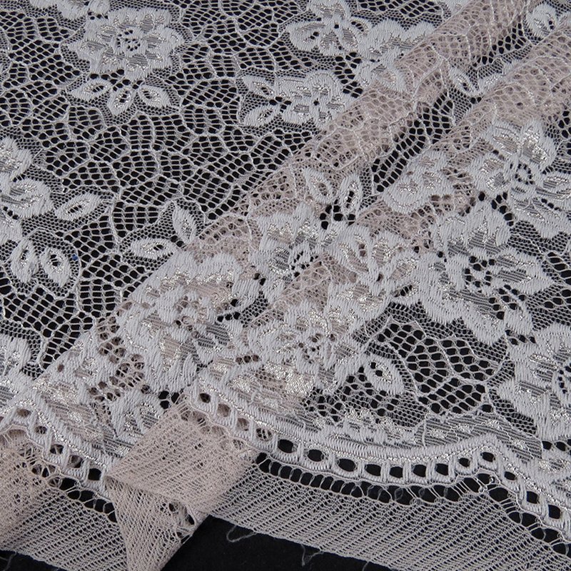 Lace Fabric Dress Small Floral Polyester for Women's Wear Wholesale Su