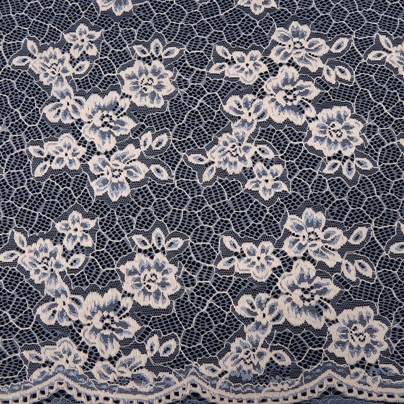 Lace Fabric Dress Small Floral Polyester for Women's Wear Wholesale Su 3