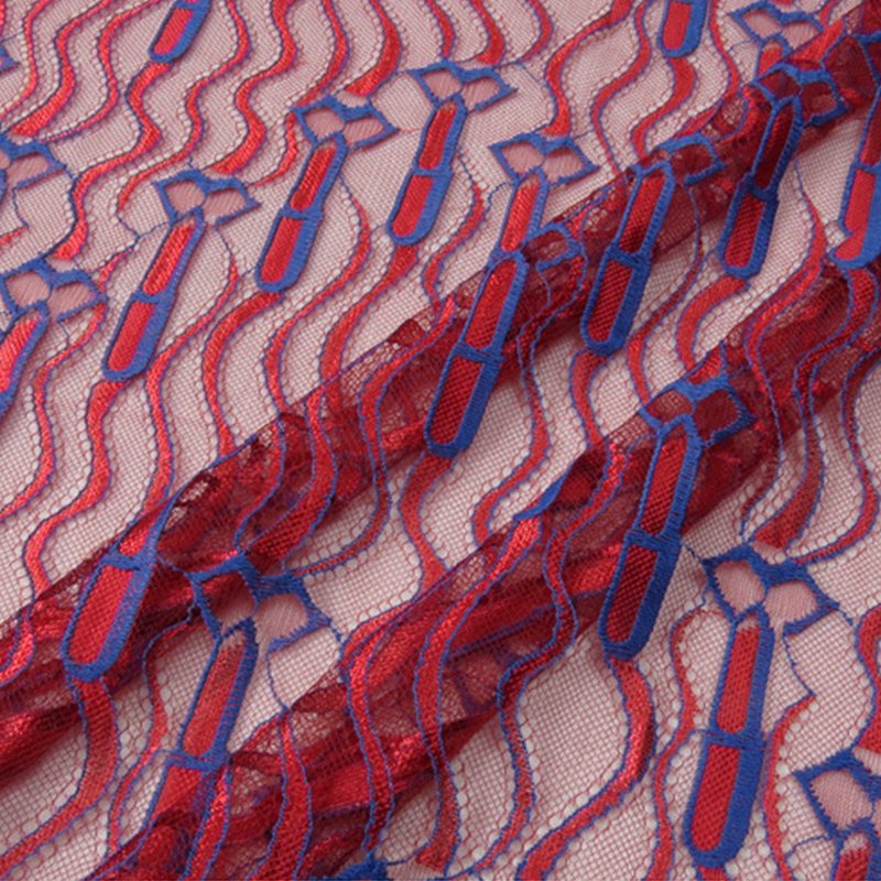 Lace Fabric Women's Polyester Warp Knit for Women's Wear Wholesale Sup 10