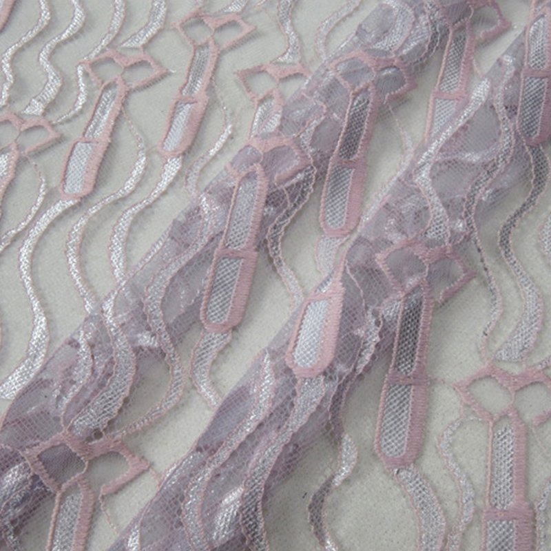 Lace Fabric Women's Polyester Warp Knit for Women's Wear Wholesale Sup 18