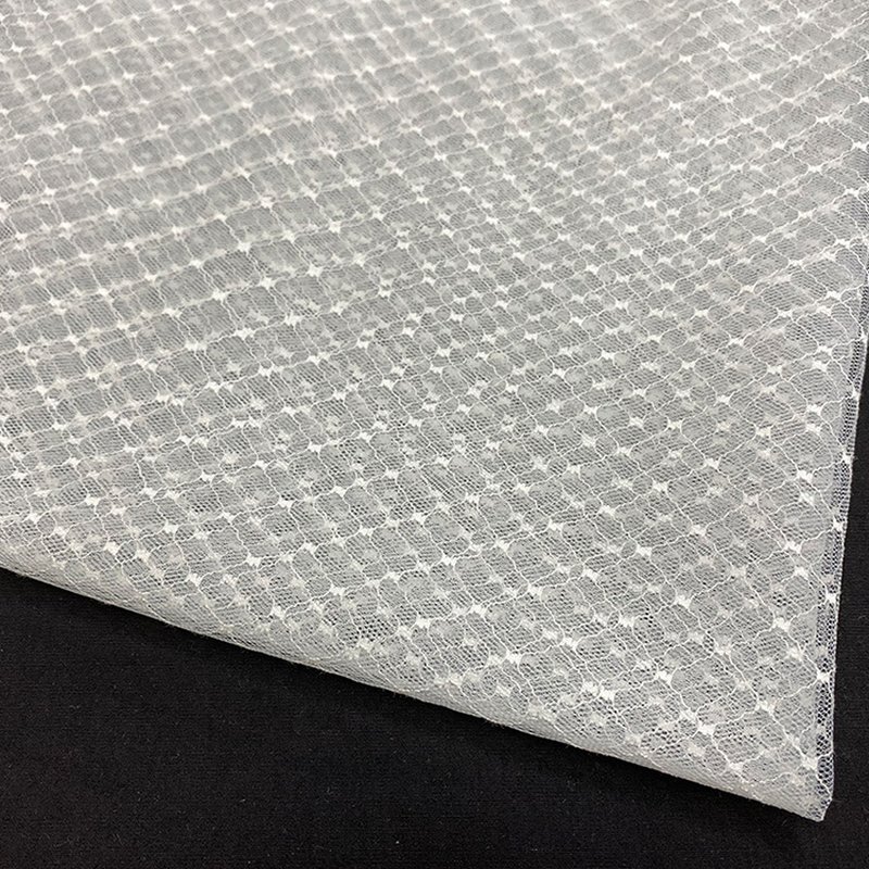 Lace Fabric Geometric Diamond Nylon Warp Knit for Women's Wear Wholesa 4