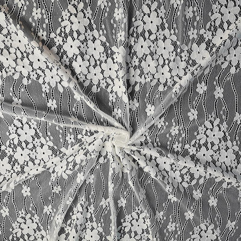 Lace Fabric Women's Nylon Warp Knit for Women's Wear Wholesale Supplie 7