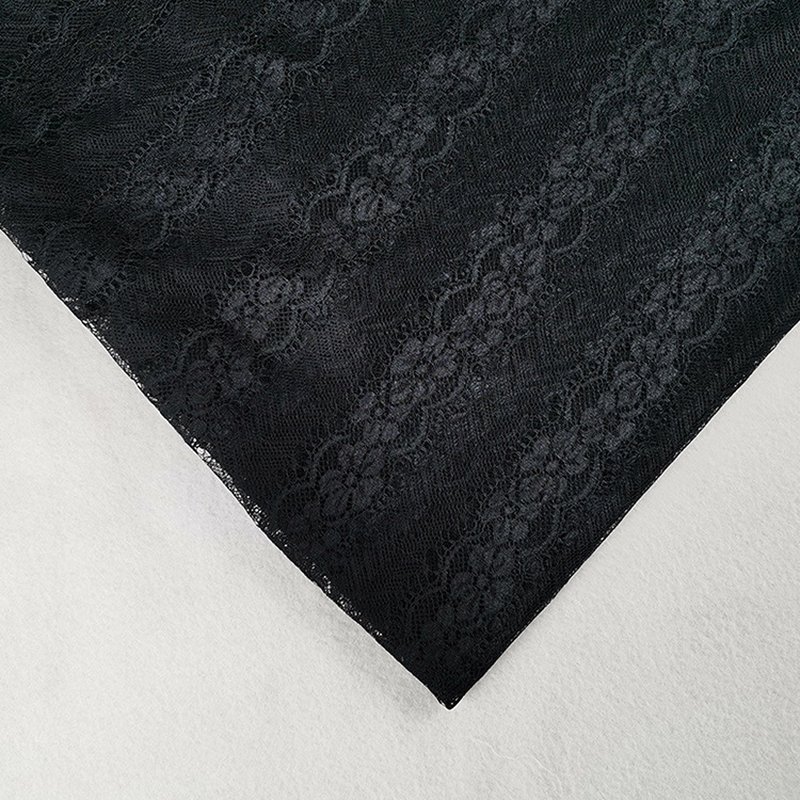 Lace Fabric Geometric Cutwork for Women's Wear Wholesale Supplier