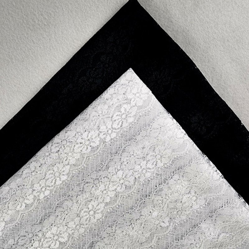 Lace Fabric Geometric Cutwork for Women's Wear Wholesale Supplier 7