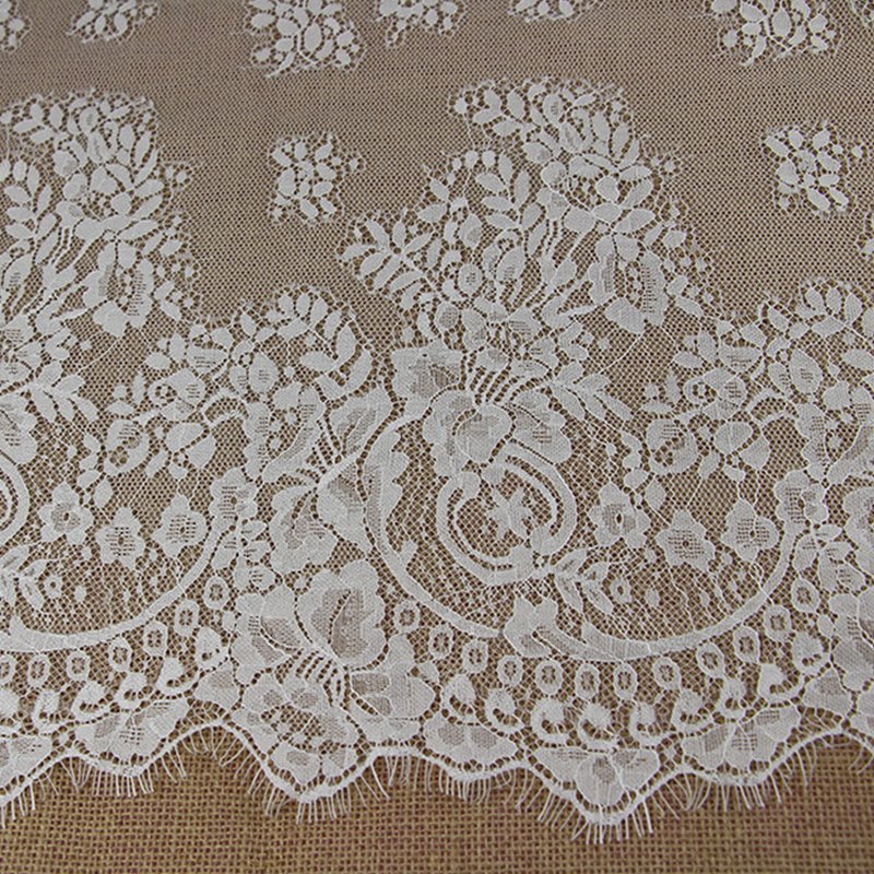 Lace Trim Lace Fabric Eyelash for Apparel Wholesale Supplier