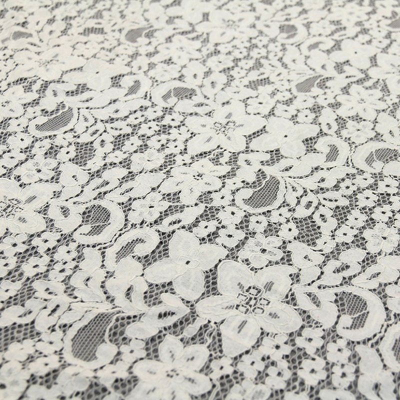Lace Fabric Lace Trim Nylon Warp Knit for Apparel Wholesale Supplier