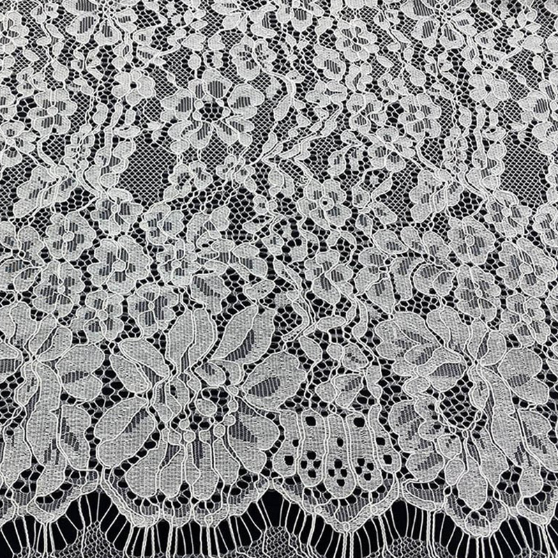 Lace Fabric Lace Trim Nylon Warp Knit for Apparel Wholesale Supplier 12