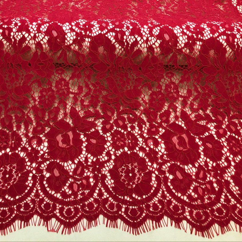 Lace Trim Lace Fabric for Apparel Wholesale Supplier 46