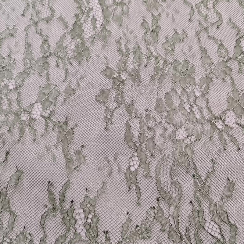 Lace Fabric Scallop Edge Dress Polyester for Women's Wear Wholesale Su 14