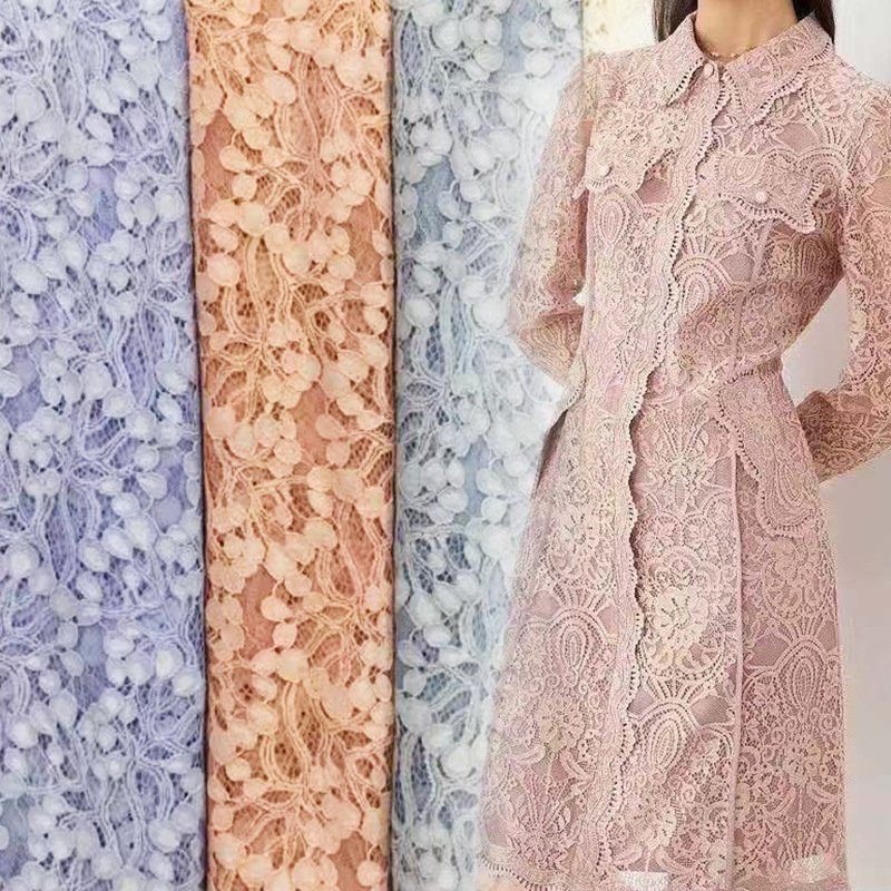 Lace Fabric Dress Cord for Women's Wear Wholesale Supplier 8