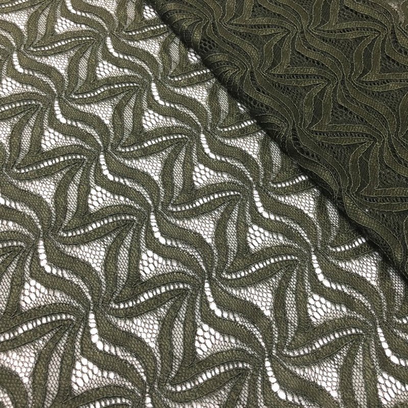 Lace Fabric Nylon Warp Knit Wholesale Supplier 11