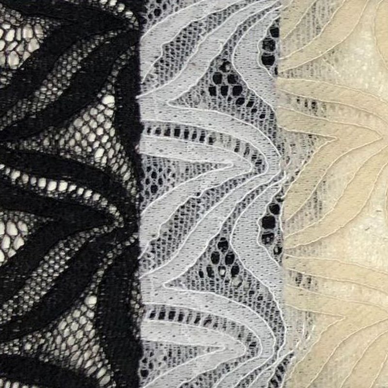 Lace Fabric Nylon Warp Knit Wholesale Supplier 12