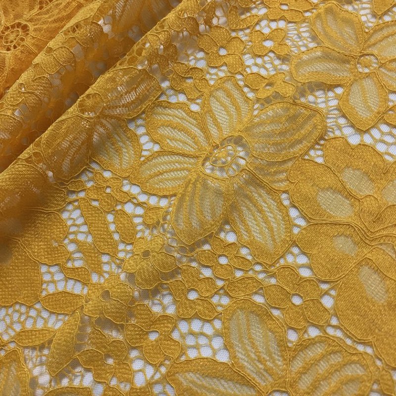 Lace Fabric Dress Nylon Warp Knit for Women's Wear Wholesale Supplier
