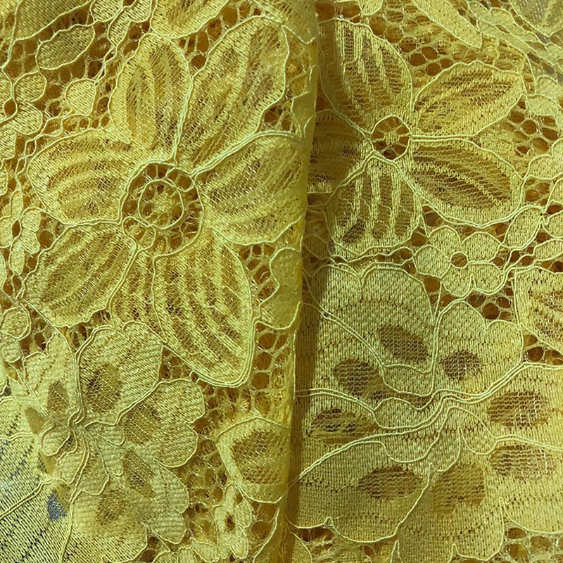 Lace Fabric Dress Nylon Warp Knit for Women's Wear Wholesale Supplier 9