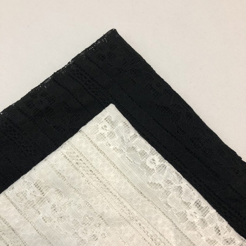Lace Fabric Dress Stripe Nylon Warp Knit for Women's Wear Wholesale Su 9