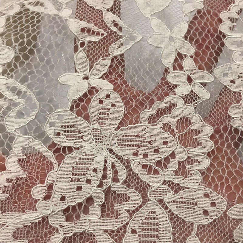 Lace Fabric Dress Cutwork Polyester for Women's Wear Wholesale Supplie 5