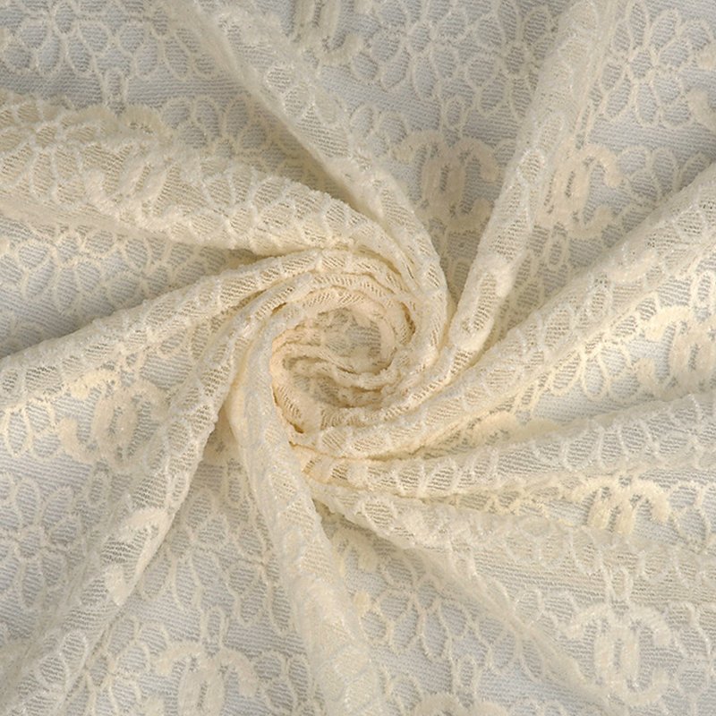 Lace Fabric Dress Polyester Brushed for Women's Wear Wholesale Supplie