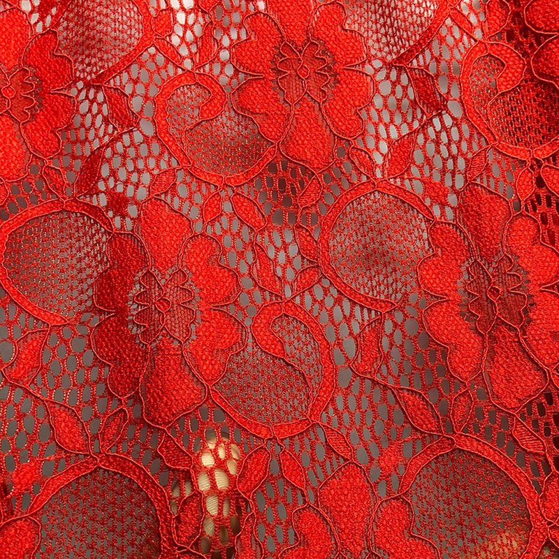 Lace Fabric Nylon Warp Knit Wholesale Supplier 7