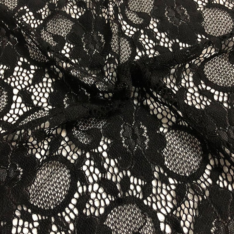 Lace Fabric Nylon Warp Knit Wholesale Supplier 9