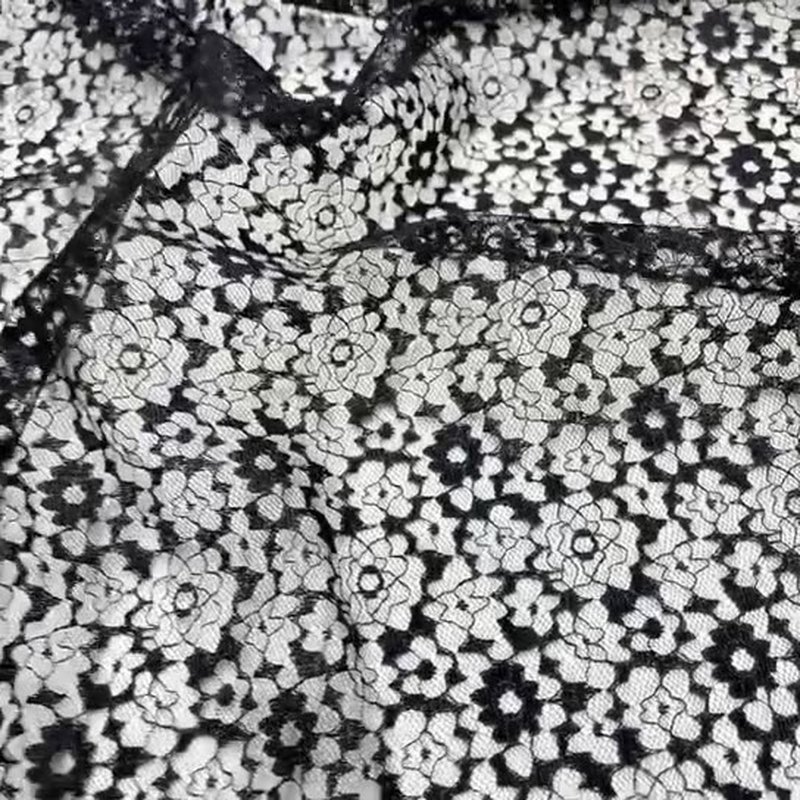 Lace Fabric Dress Floral Polyester for Women's Wear Wholesale Supplier 11