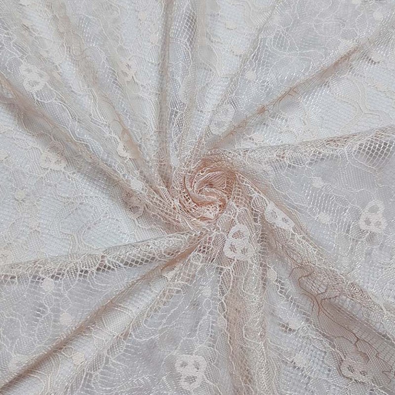 Lace Fabric Dress Small Floral Polyester for Women's Wear Wholesale Su