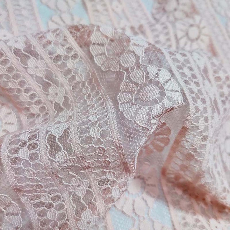 Lace Fabric Chrysanthemum Women's Nylon for Women's Wear Wholesale Sup 4