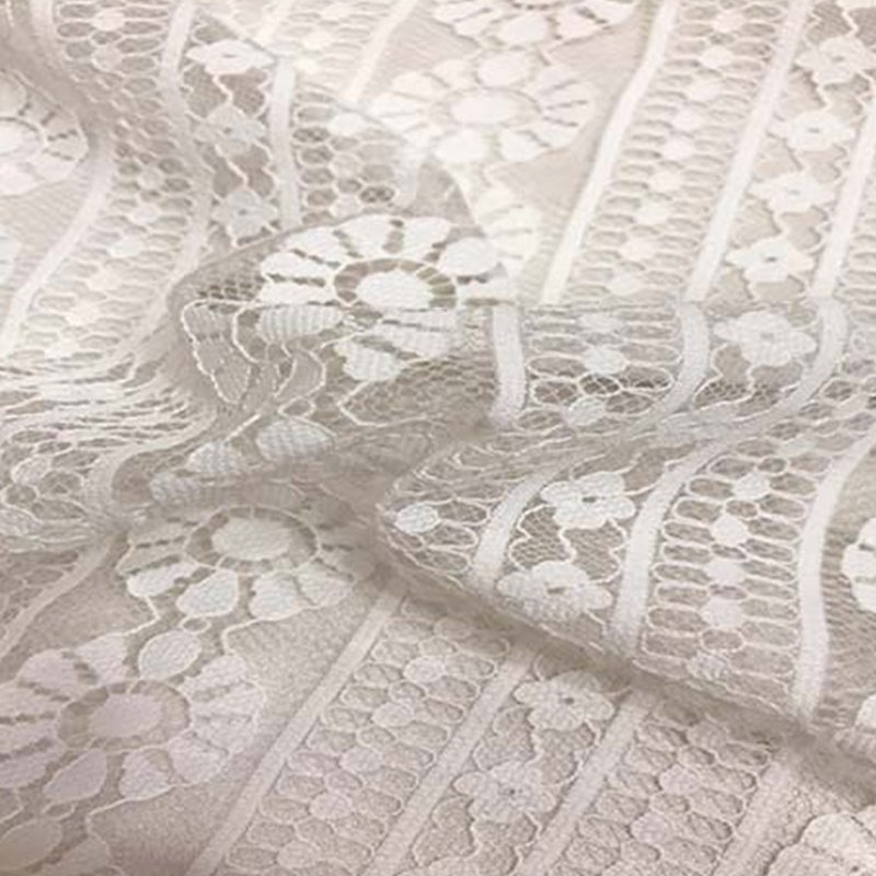 Lace Fabric Chrysanthemum Women's Nylon for Women's Wear Wholesale Sup 8