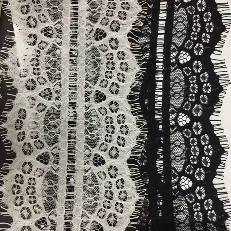 Eyelash Lace Lace Fabric Eyelash for Women's Wear Wholesale Supplier