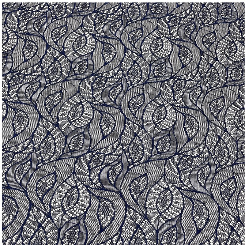 Wave Polyester Warp Knit Lace Fabric for Women's Wear Wholesale Suppli 15