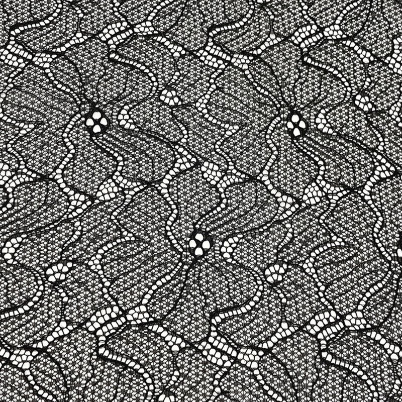 Scallop Edge Dress Wave Lace Fabric for Women's Wear Wholesale Supplie 9