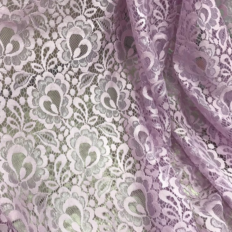 Dress Cutwork Nylon Lace Fabric for Women's Wear Wholesale Supplier 5