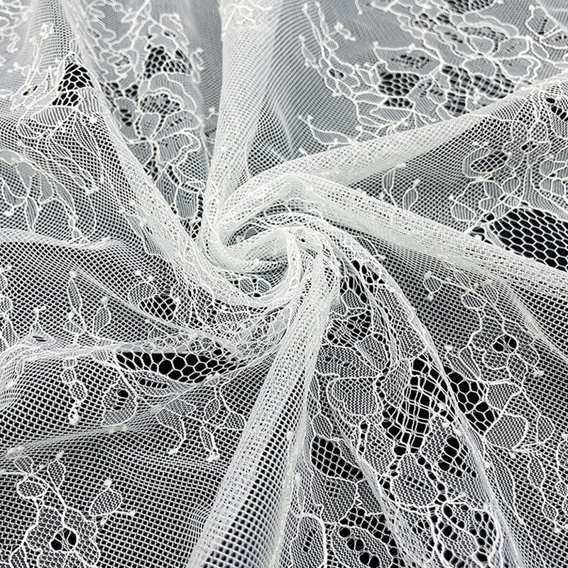 Lace Fabric Dress Floral Polyester for Women's Wear Wholesale Supplier 5
