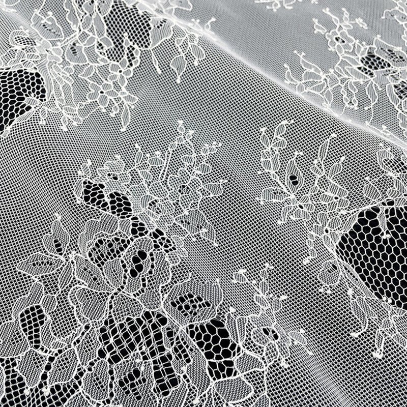 Lace Fabric Dress Floral Polyester for Women's Wear Wholesale Supplier 7