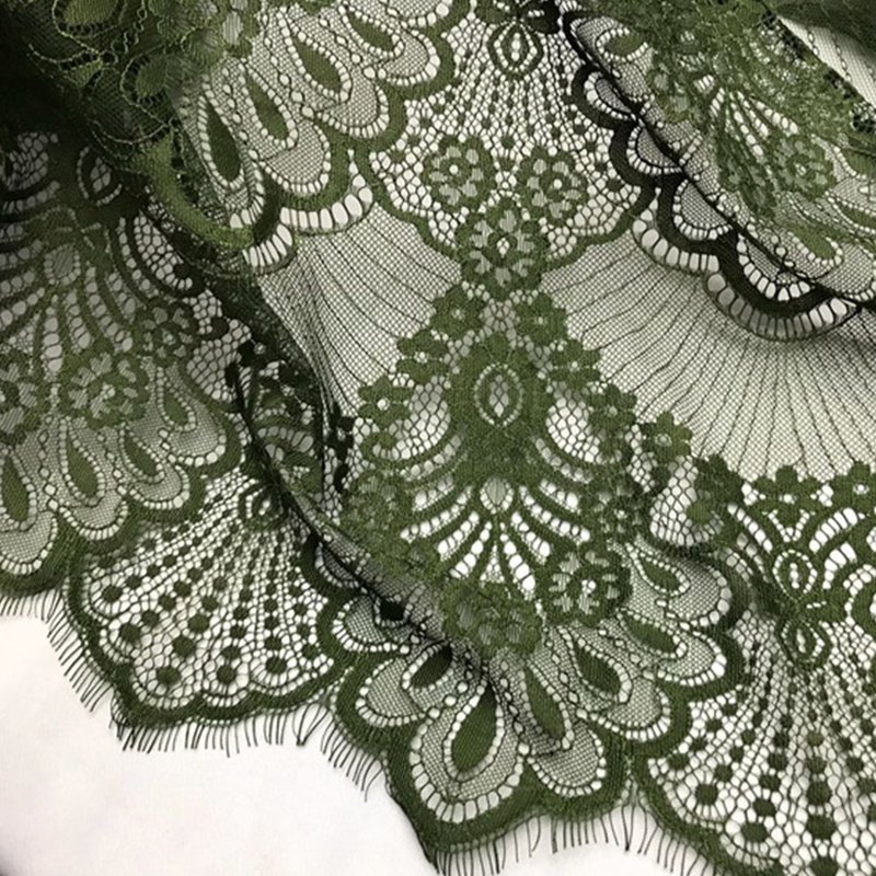 Lace Fabric Placement Floral Eyelash for Women's Wear Wholesale Suppli 18