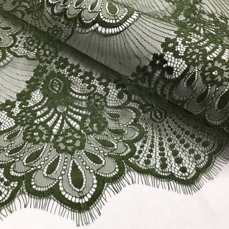 Lace Fabric Placement Floral Eyelash for Women's Wear Wholesale Suppli 19