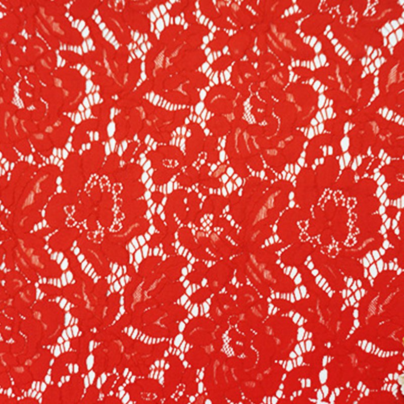 Lace Fabric Nylon Warp Knit for Women's Wear Wholesale Supplier