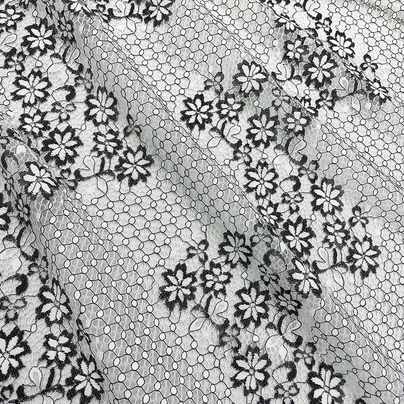 Lace Fabric Dress Loungewear Polyester for Loungewear Wholesale Suppli 17