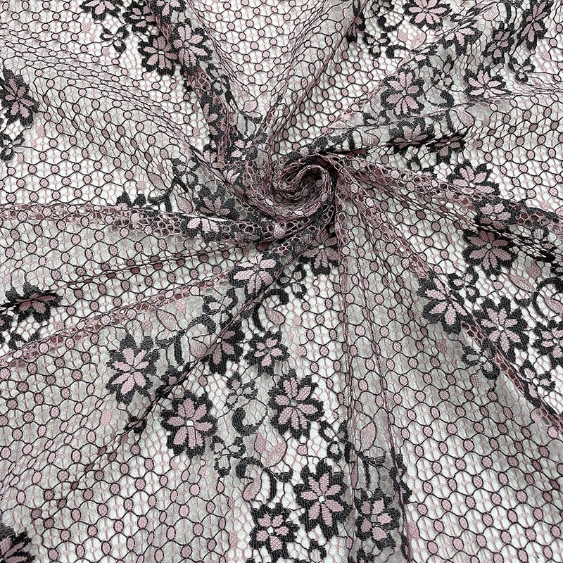 Lace Fabric Dress Loungewear Polyester for Loungewear Wholesale Suppli 21