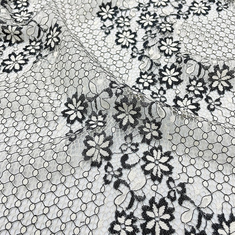 Lace Fabric Dress Loungewear Polyester for Loungewear Wholesale Suppli 4